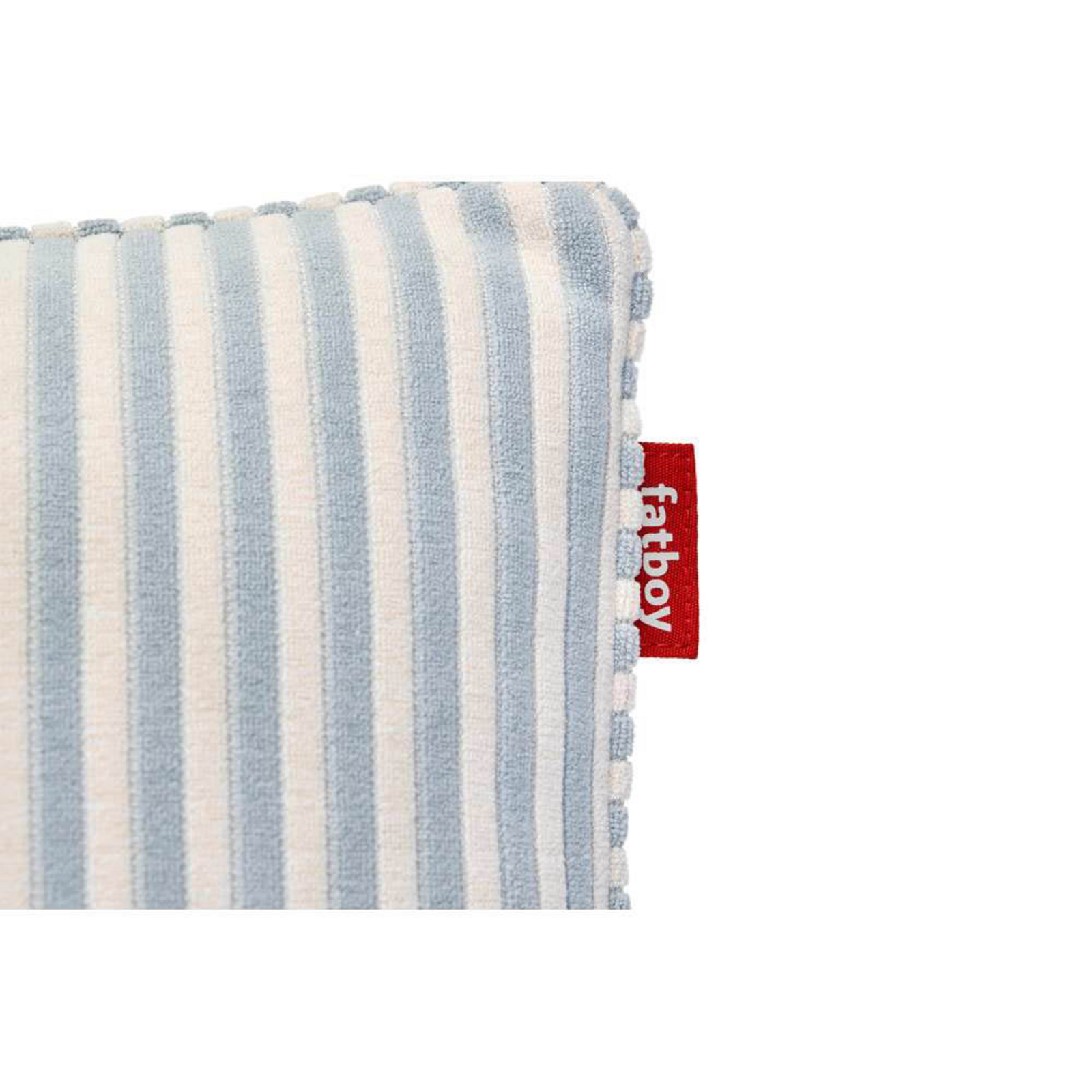 Square Terry Poduszka Blizzard Blue Kremowa - Fatboy®