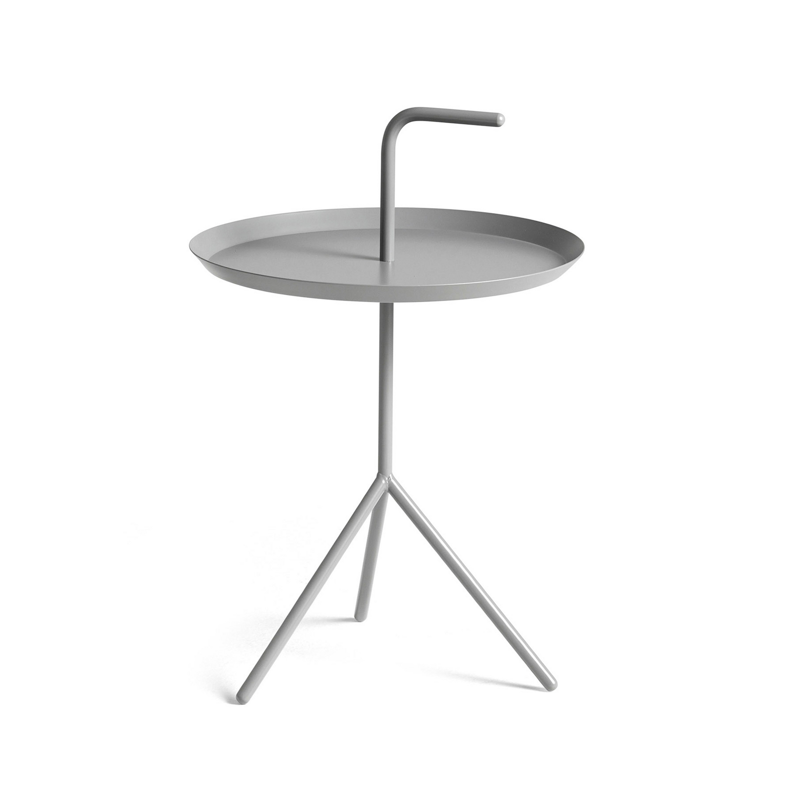 DLM sidobord, grå, höjd 56 cm, stål - HAY