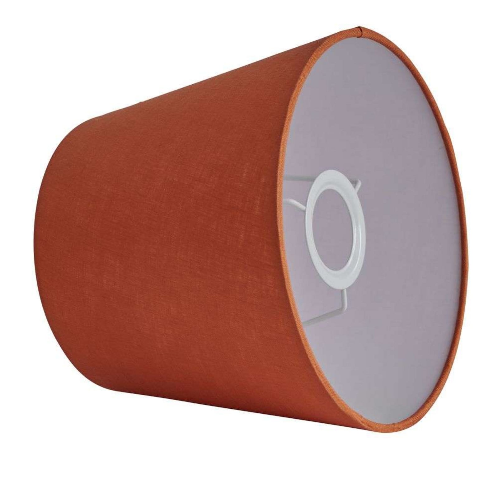 Basic Straight 20-skærm, brændt orange – Watt &amp;amp; Veke Watt & Veke - Stue - Skandinavisk - Stof / tekstil - Med én lyskilde