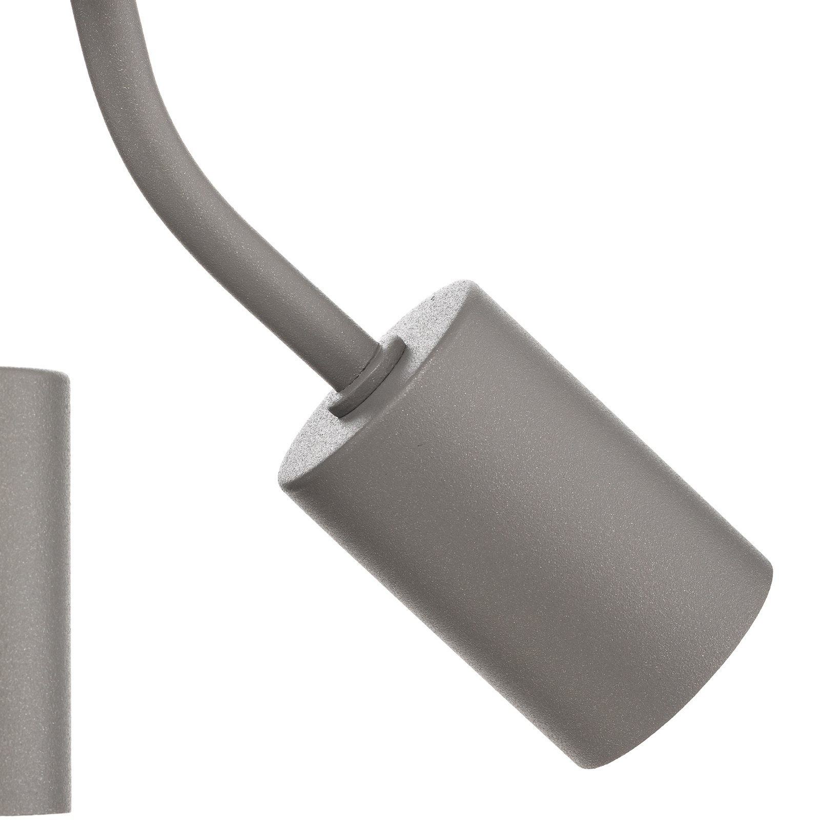 Lampa sufitowa Go bez kloszy, 4-punktowa, srebrna
