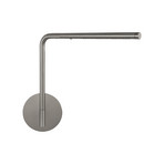 Omni Pivot LED-Wandlampe, stahlfarben, dimmbar - UMAGE