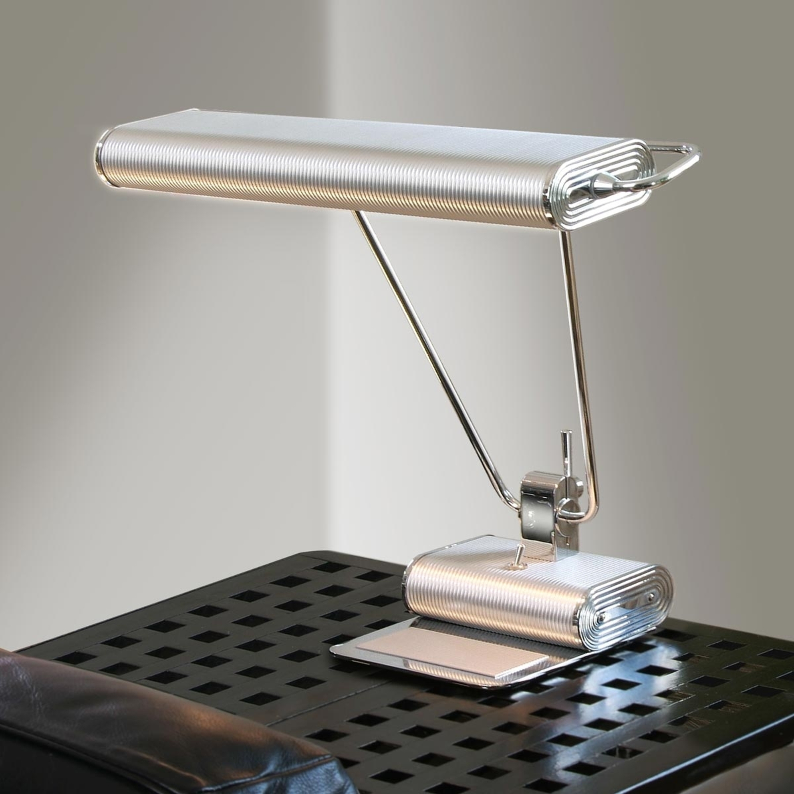 TECNOLUMEN Art déco lampa na písací stôl
