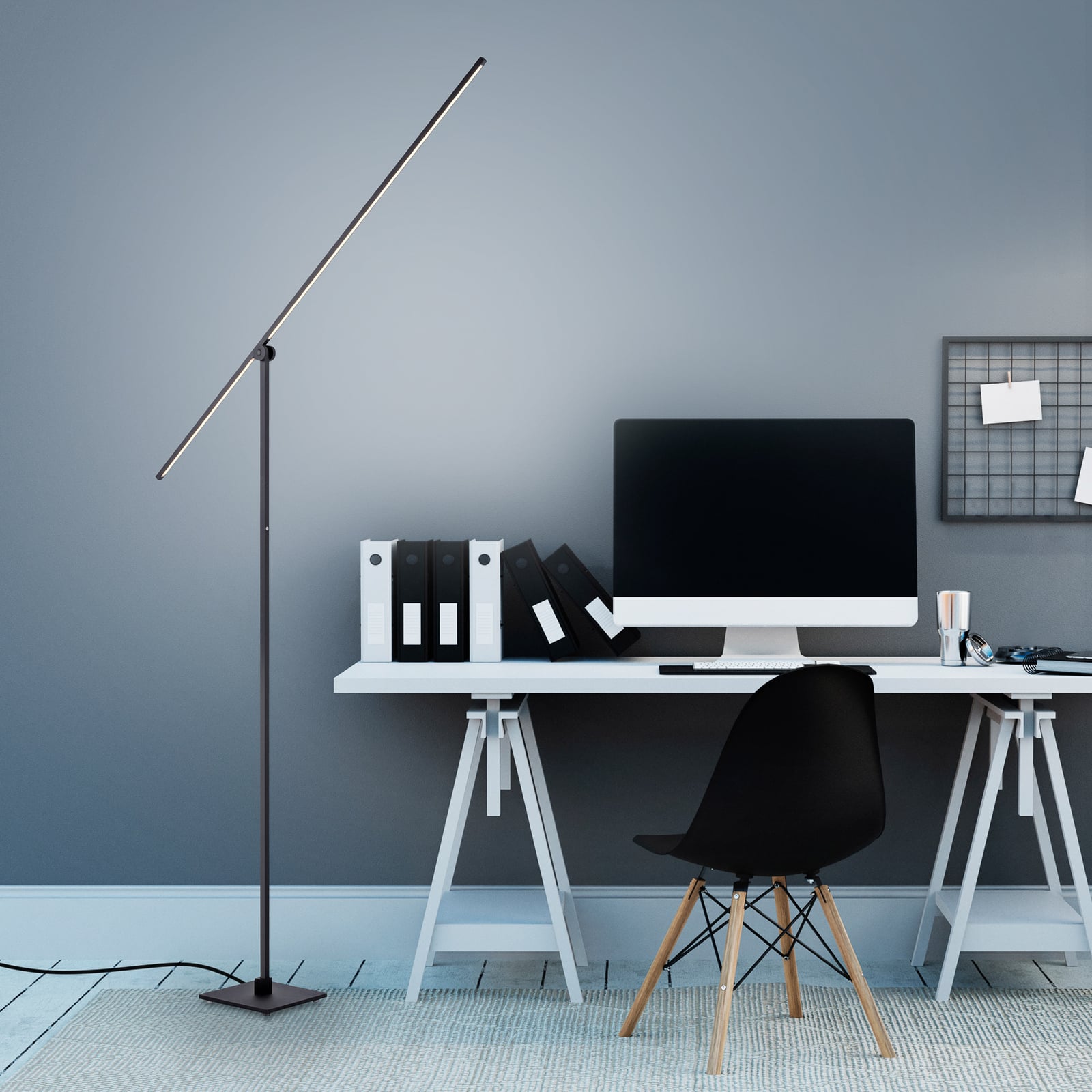 Grafo LED-Stehleuchte, black pearl, Touchdimmer - PURE Grafo LED-Stehleuchte, black pearl, Touchdimmer - PURE