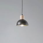 Visilica Seco, Ø 18 cm, crna, metal/drvo