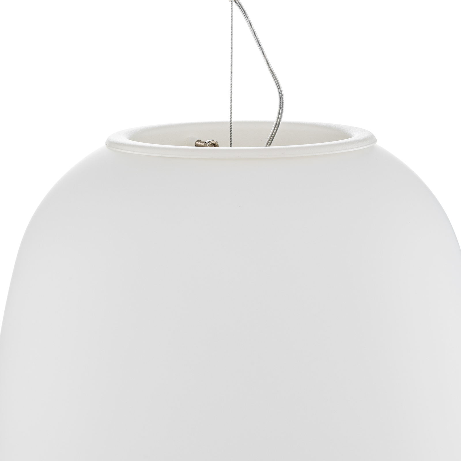 Fabbian Lumi Baka glazen hanglamp, Ø 33 cm