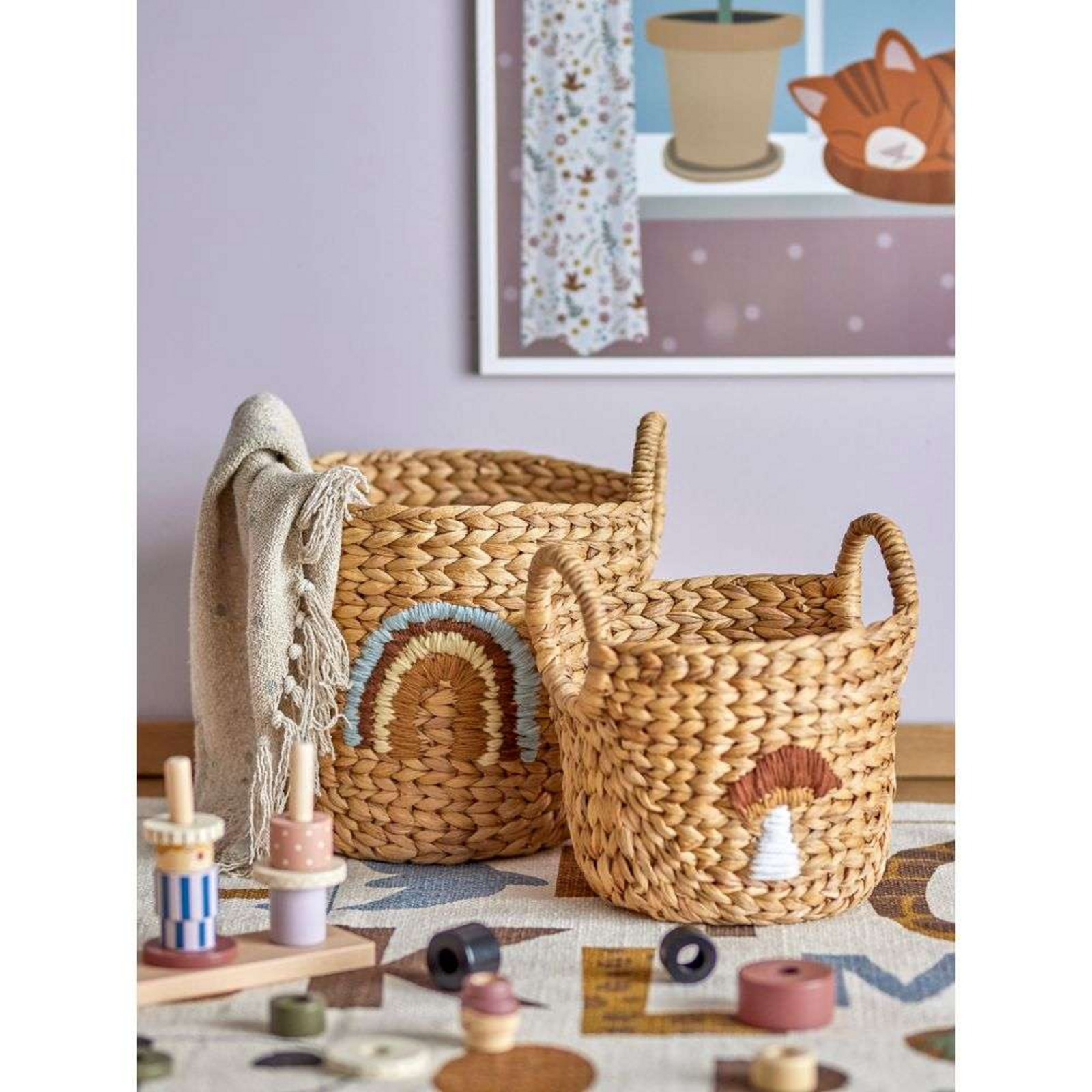 Agnes Basket Natural - Bloomingville