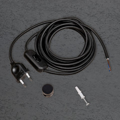 Escale Plug and Play-kabel, sort