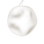 Lámpara colgante Foscarini Hoba Grande, Ø 36cm, suspensión 1000cm