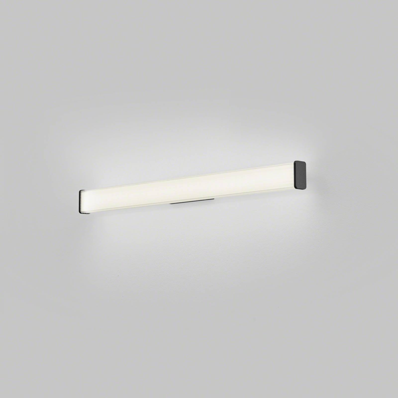 Levně Nástěnné koupelnové svítidlo LED Alla IP44 90cm černé