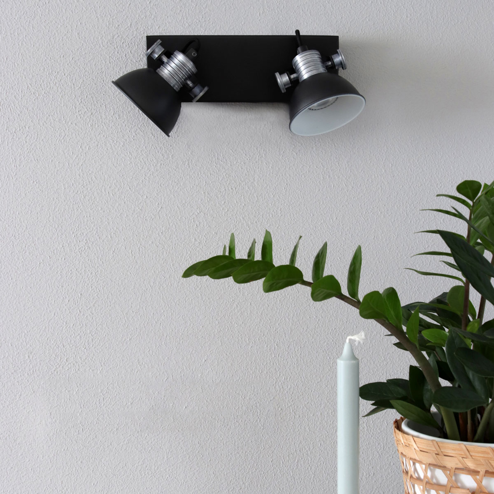 LED-Deckenspot Brooklyn 2flammig