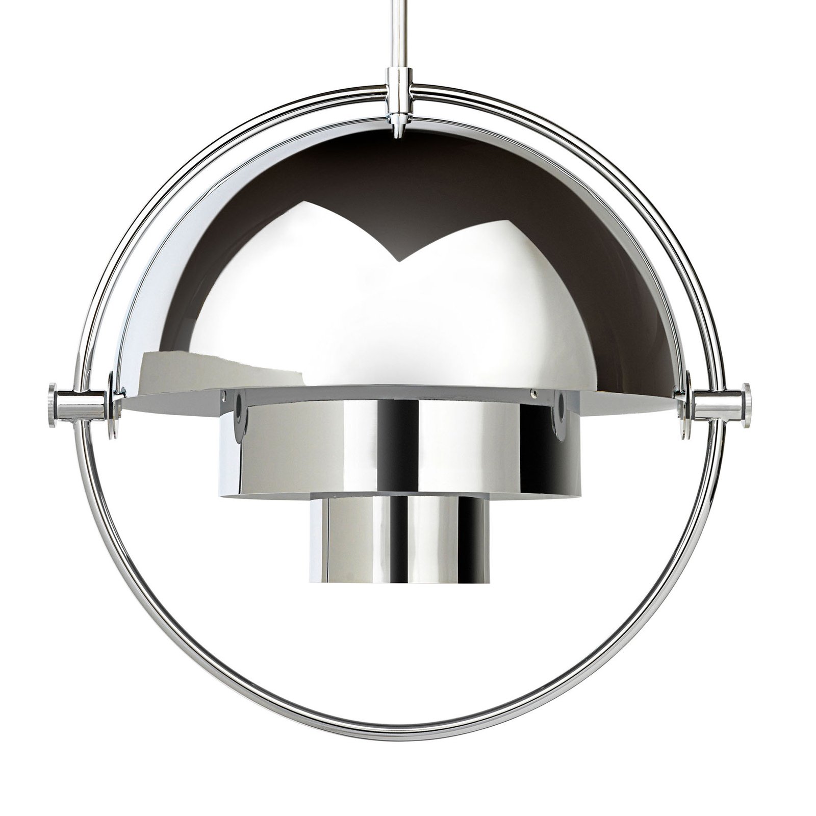 Multi-Lite Závěsné Světlo ø36 Chrome/Chrome - GUBI