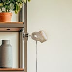 Lindby klemlamp Jyla, wit, 2.700 K, GX53, ijzer