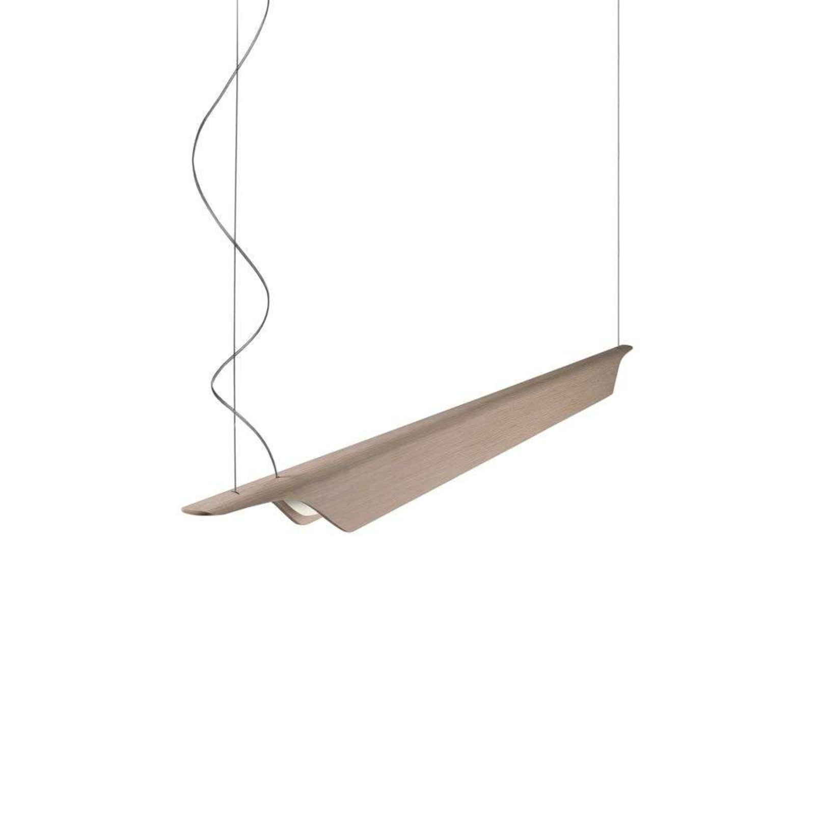 Troag Media LED Lustră Pendul My Light Natural - Foscarini