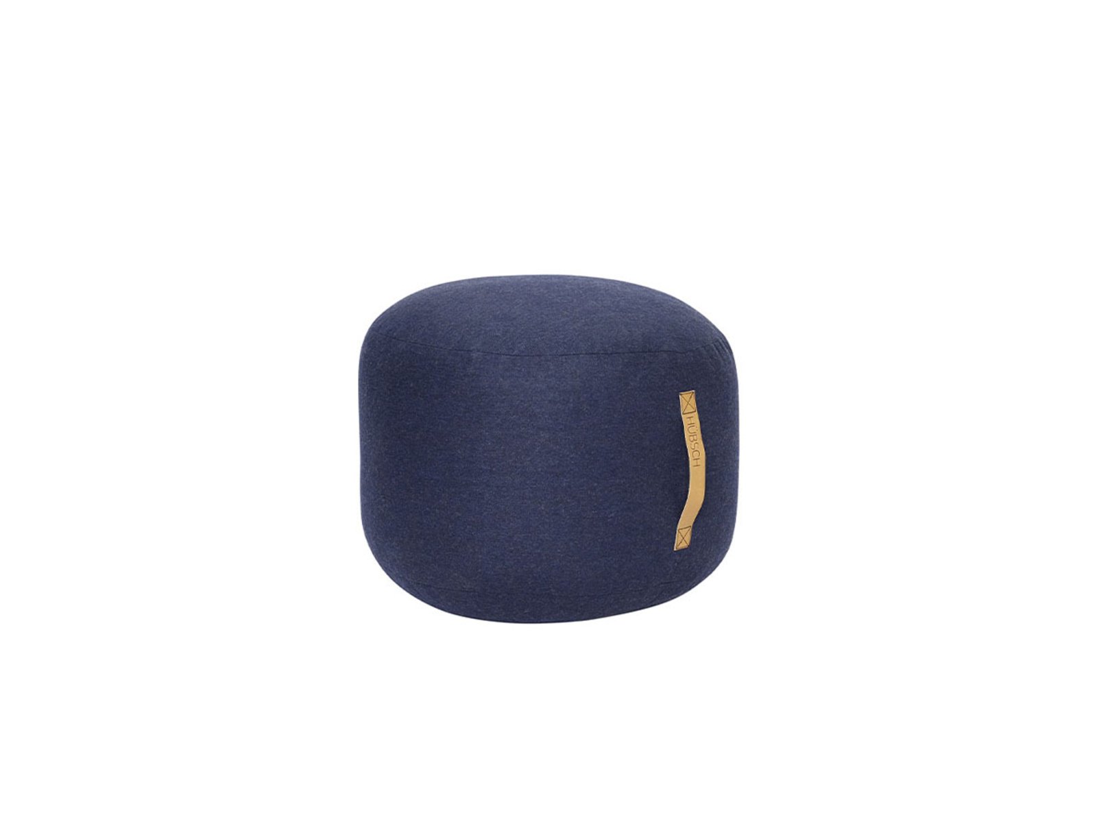 Mochi Pouf Ø50 Dark Blue - Hübsch