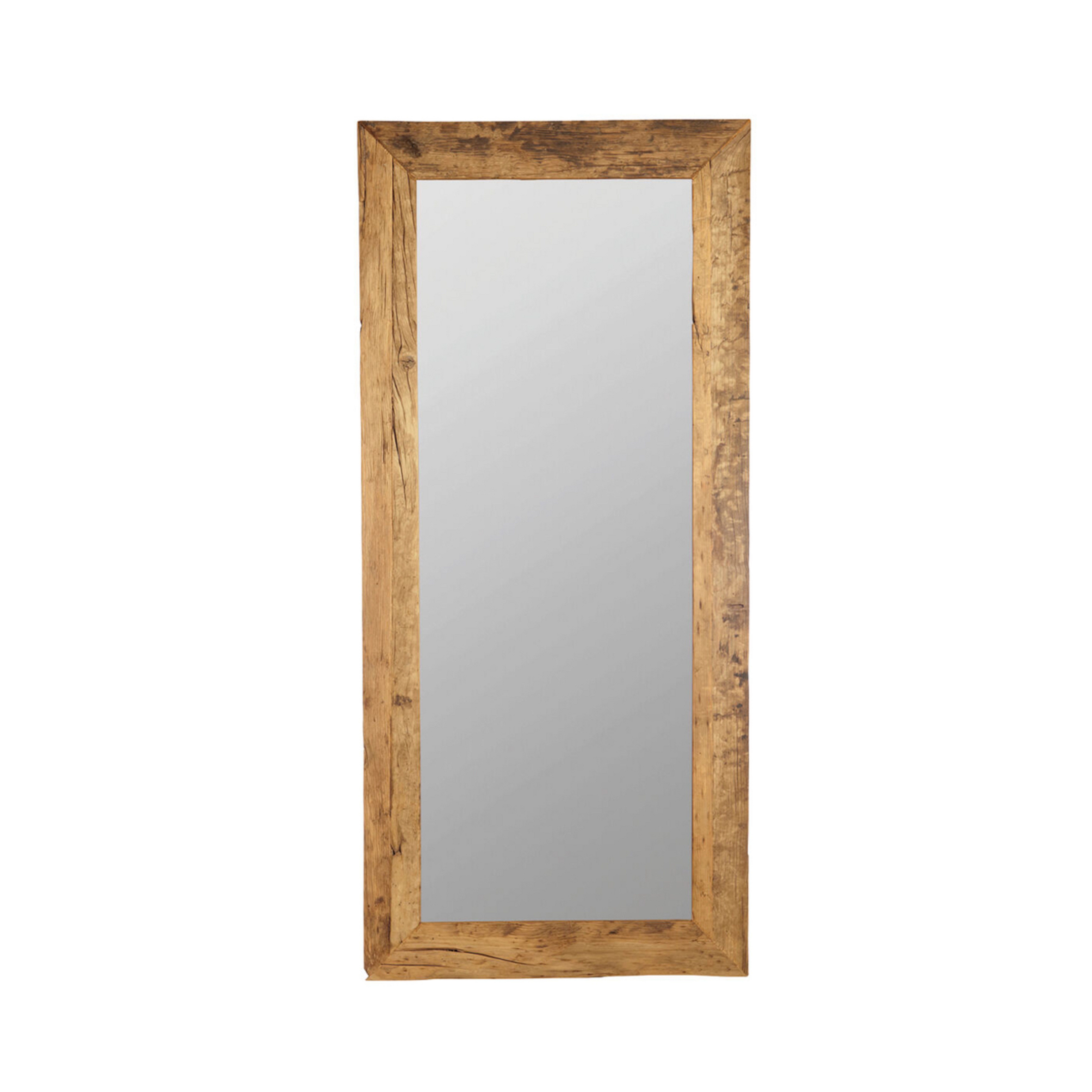 Specchio da parete HDPure, cornice in legno, 210 x 95 cm - House Doctor