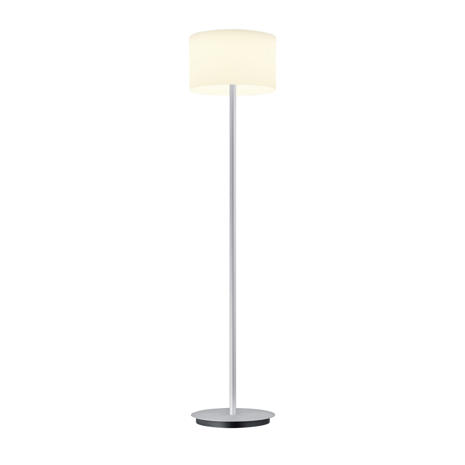 BANKAMP Grand Opal LED floor lamp, aluminium