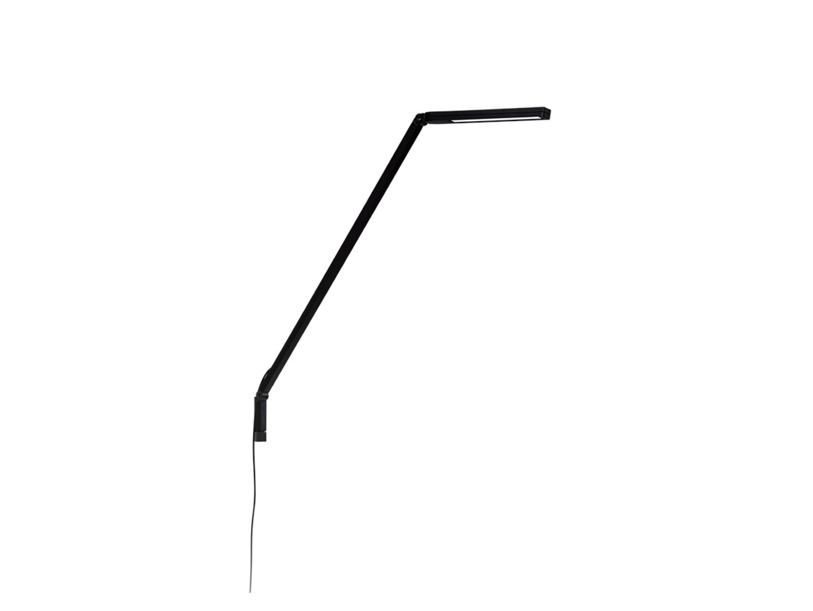 Untitled Mini Linear Wandleuchte 2700K Black Nemo Lighting - Arbeitszimmer / Büro - Aluminium