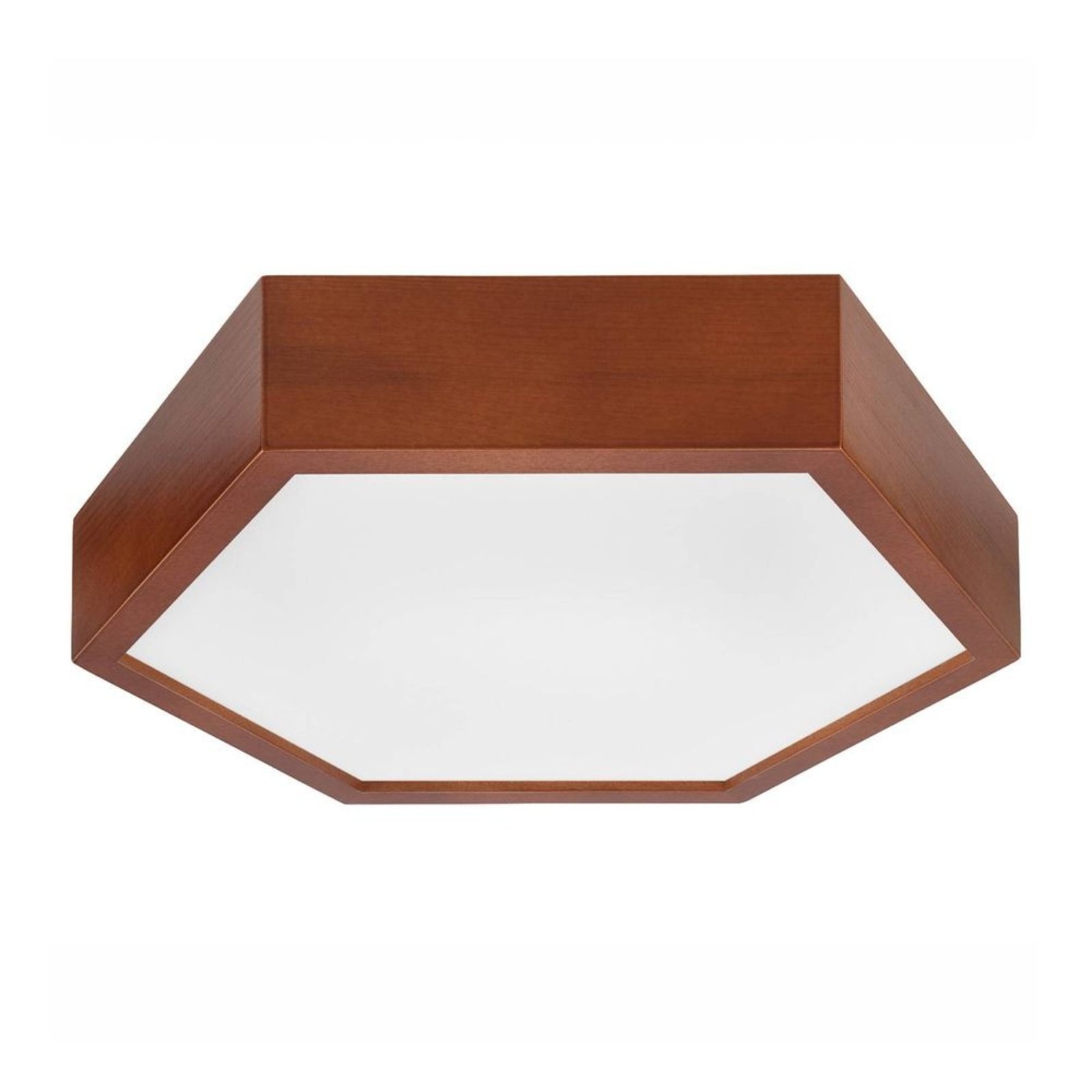 Hagen Ceiling Lamp Dark Pine Wood - Envostar