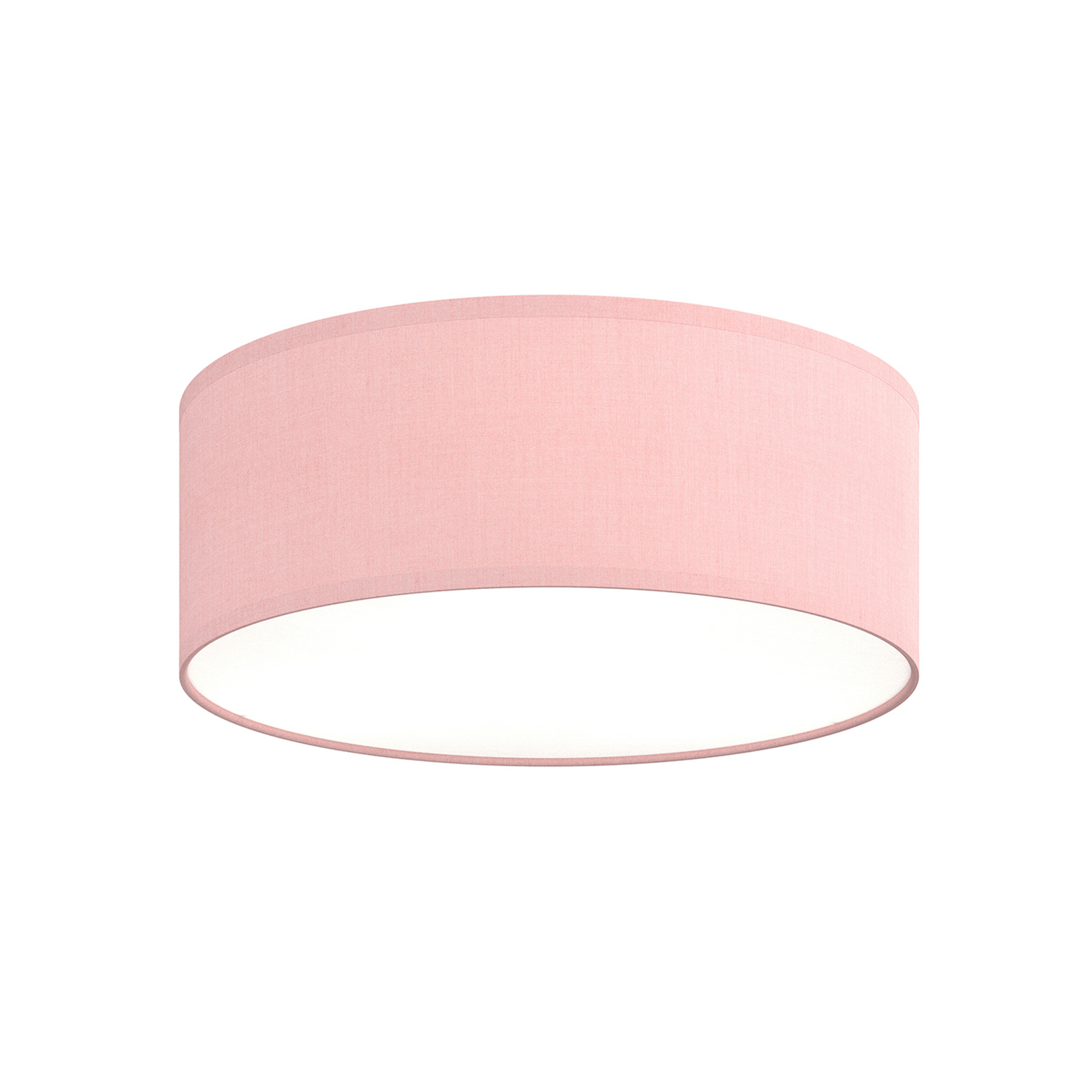 Lámpara de techo Rondo Kids, Ø 38 cm, rosa