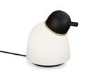 Bird Asztali Lámpa H21,5 Black/Brass/Opal - Belid