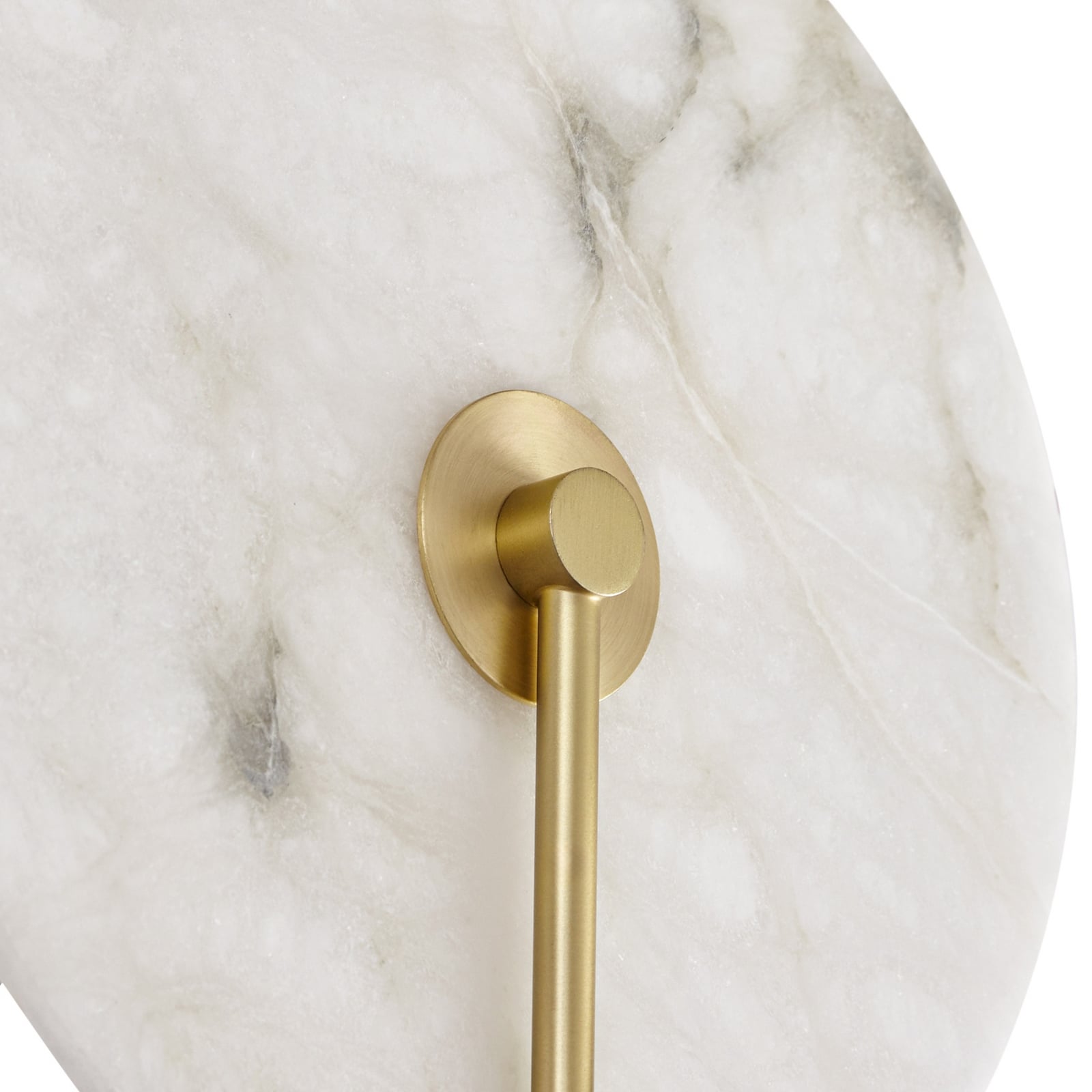Ruma LED-Wandleuchte, Alabaster, messing, step dim - Lucande Ruma LED-Wandleuchte, Alabaster, messing, step dim - Lucande