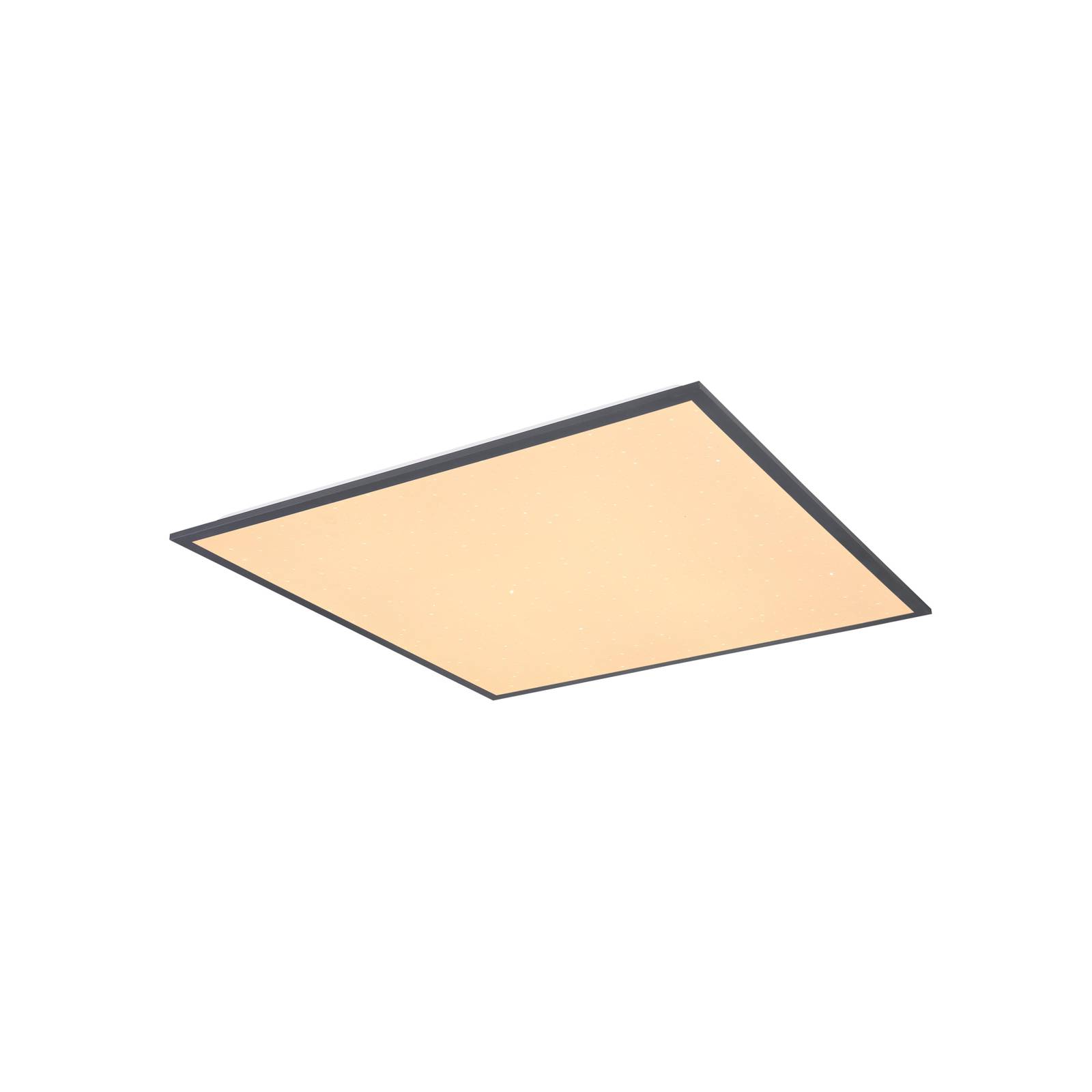 LED-Deckenleuchte Doro, Länge 59 cm, weiß/grafit, Aluminium