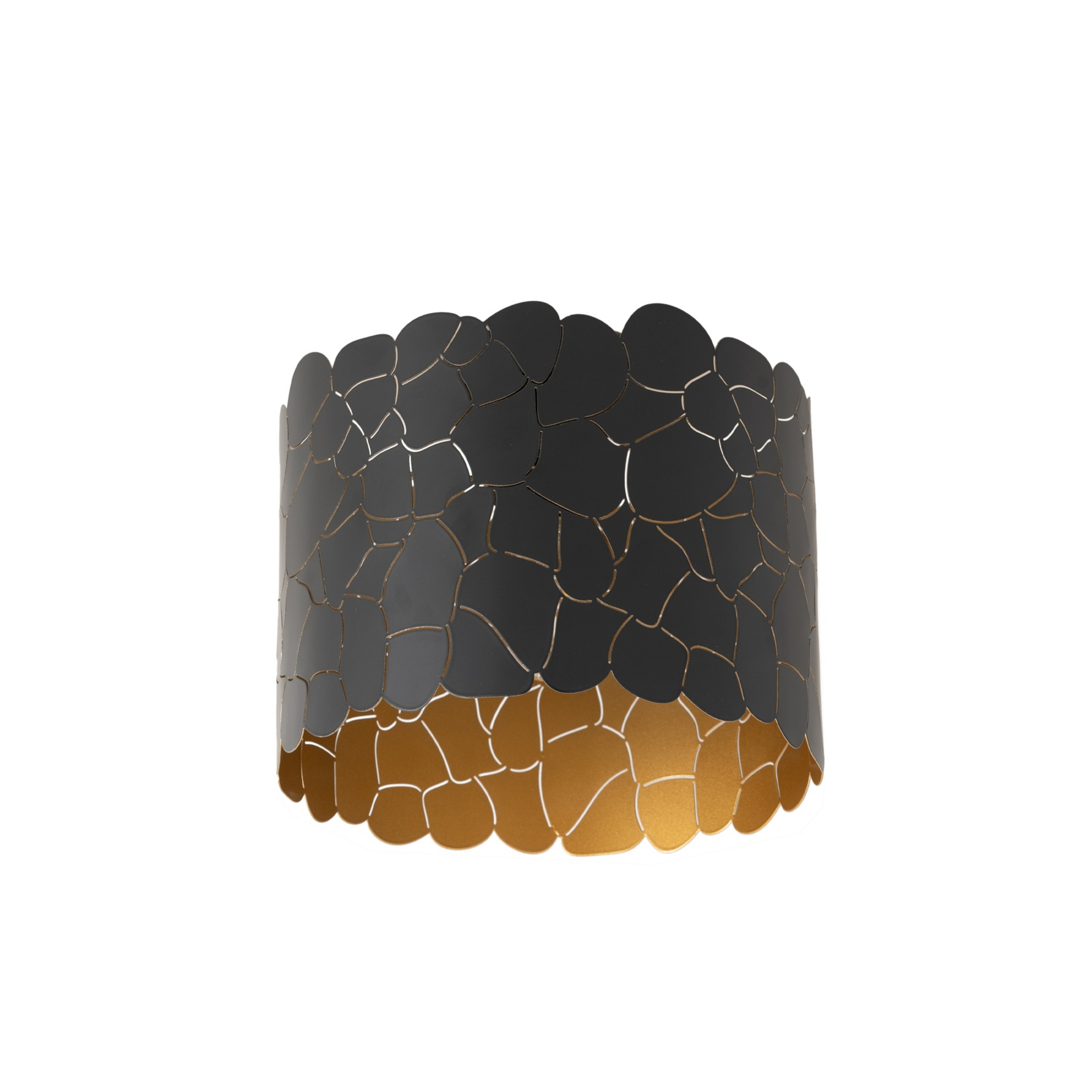 Aralena Deckenleuchte Schwarz/Gold - Lindby