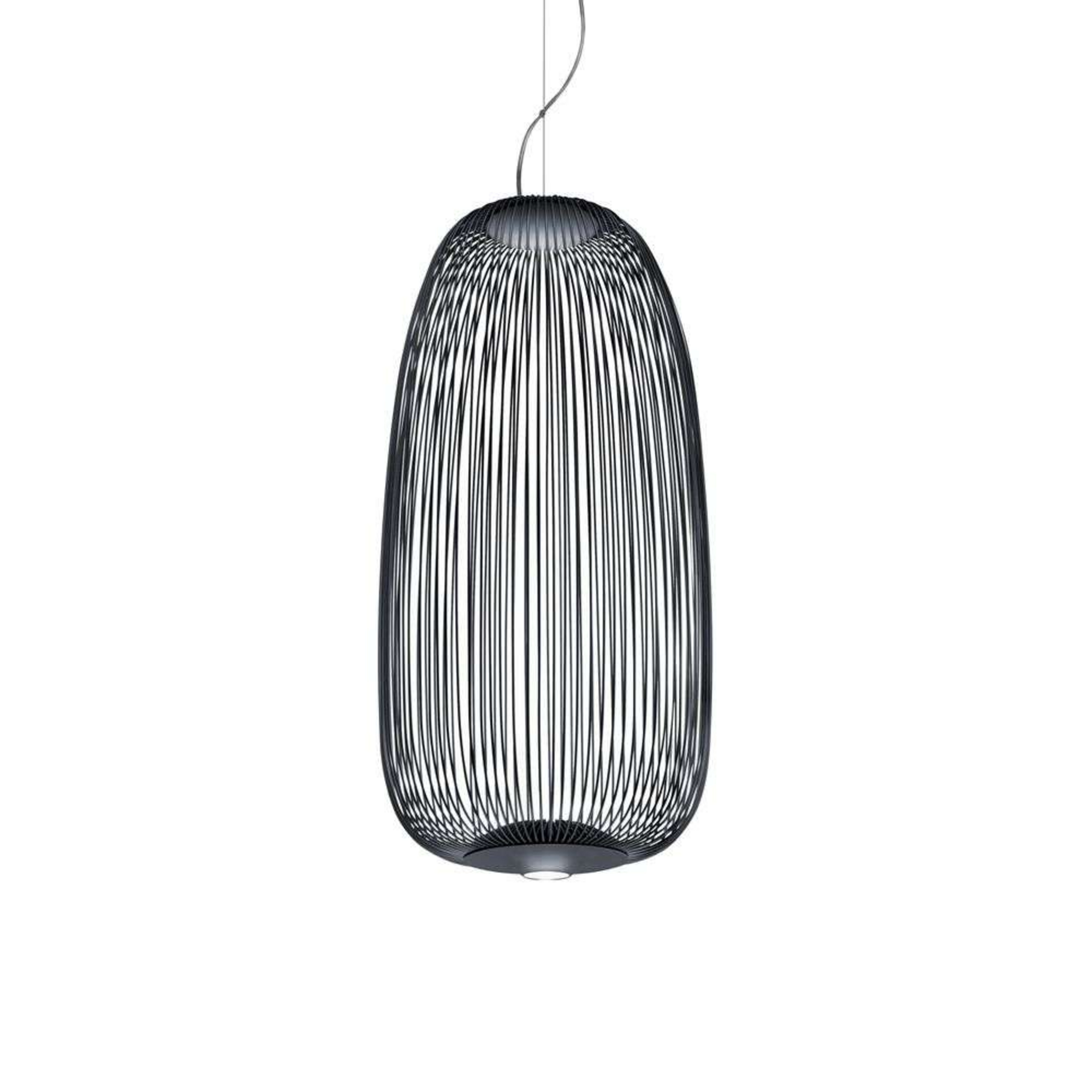 Spokes 1 LED Hanglamp Dimbaar Grafiet - Foscarini