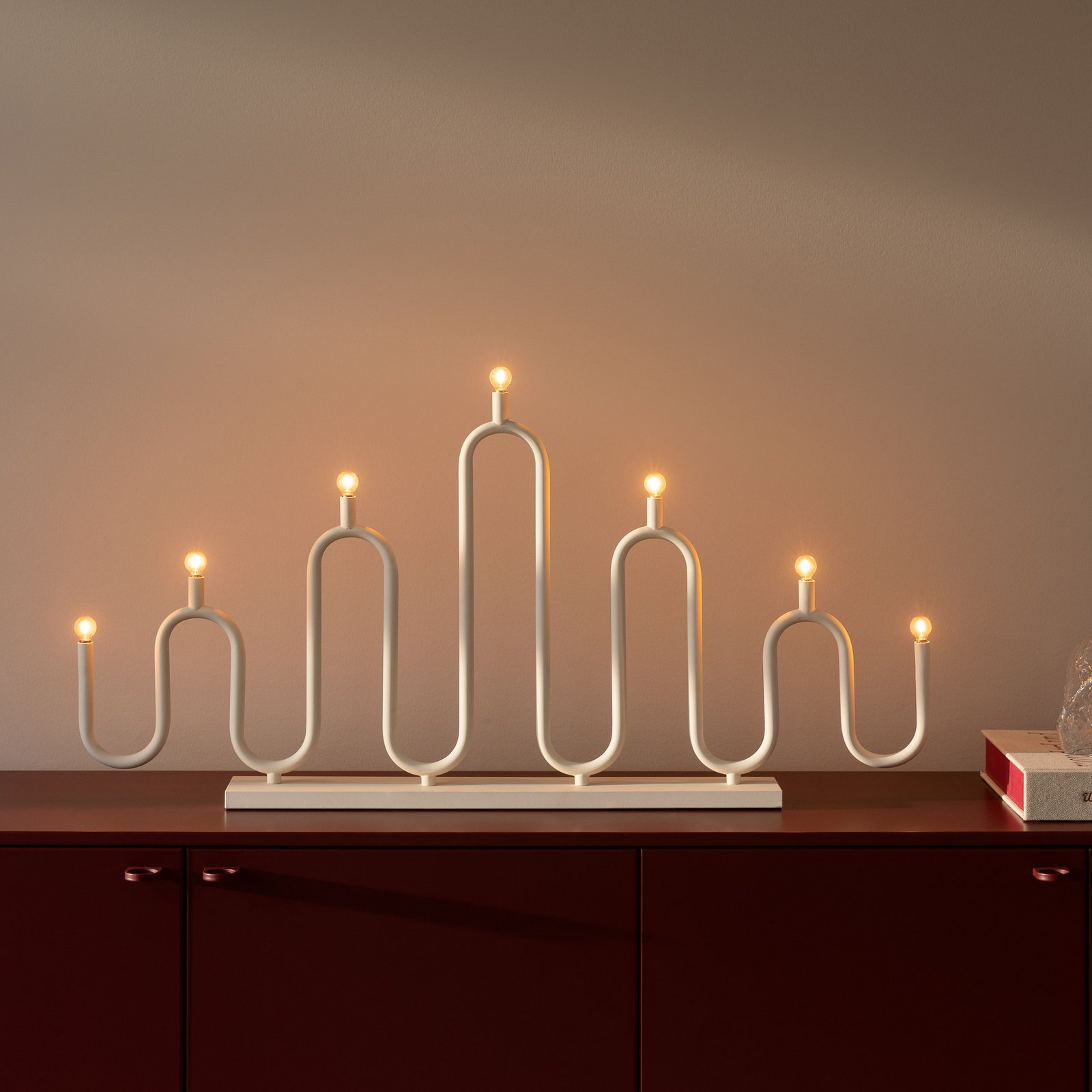 Noel Tischleuchte 76 cn beige Metall - Globen Lighting Noel Tischleuchte 76 cn beige Metall - Globen Lighting