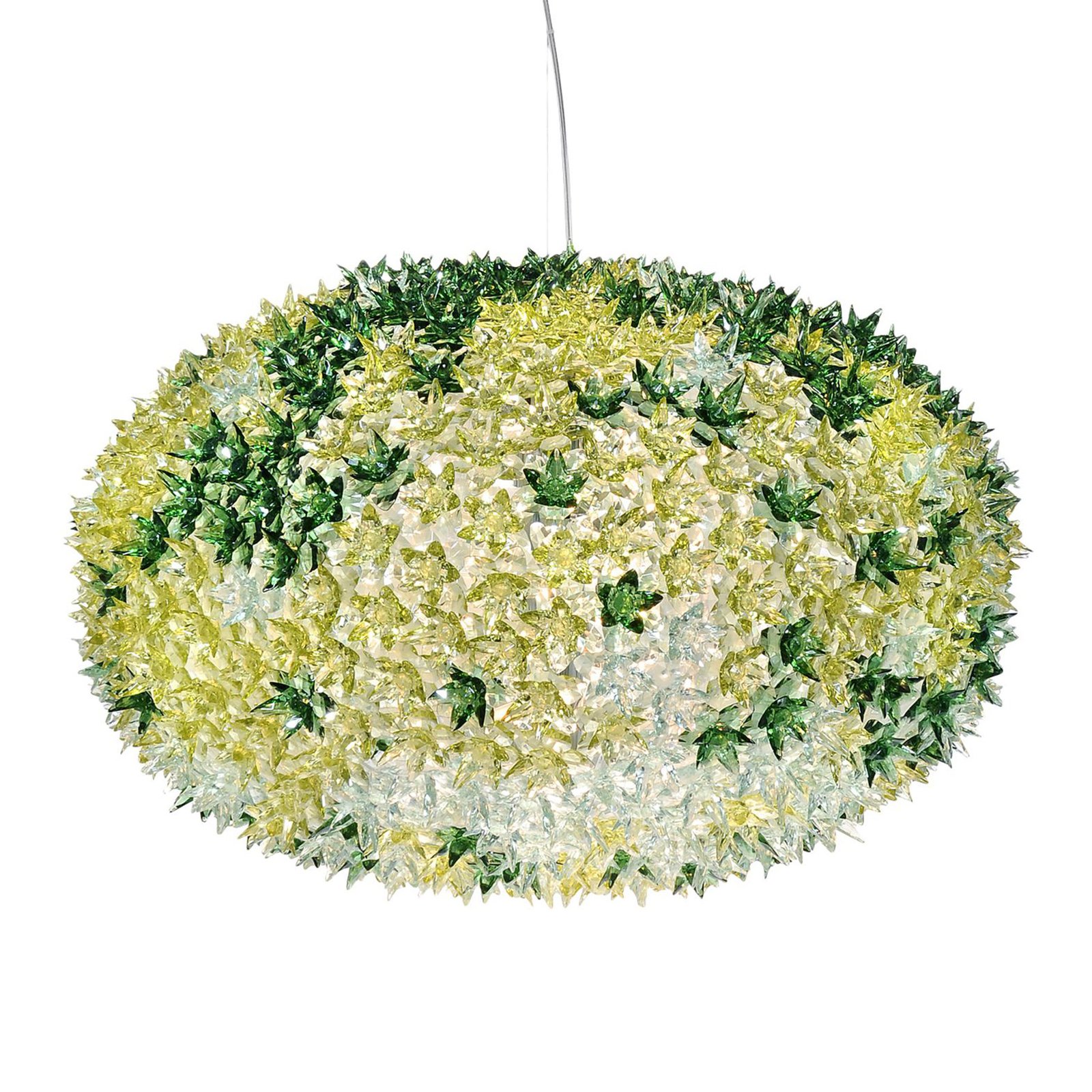 Kartell Big Bloom LED hanging light G9, mint