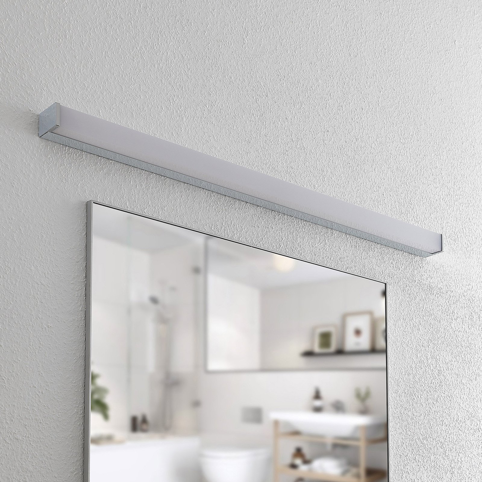 Klea LED Vegglampe L120 Chrome - Lindby