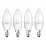 OSRAM świeca LED E14 Base Retro 4,9W 4szt. 4 000 K