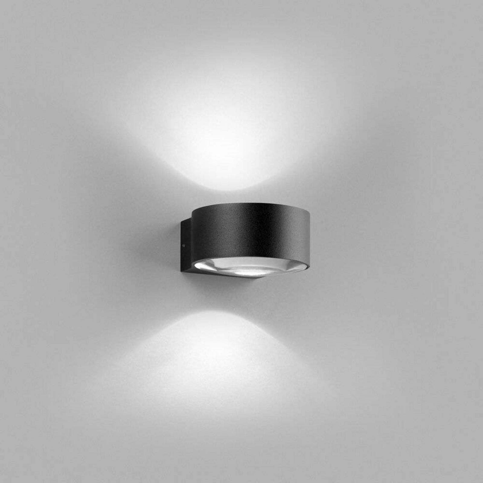Orbit W1 Wandleuchte 2700K Black LIGHT-POINT - Wohnzimmer - Aluminium