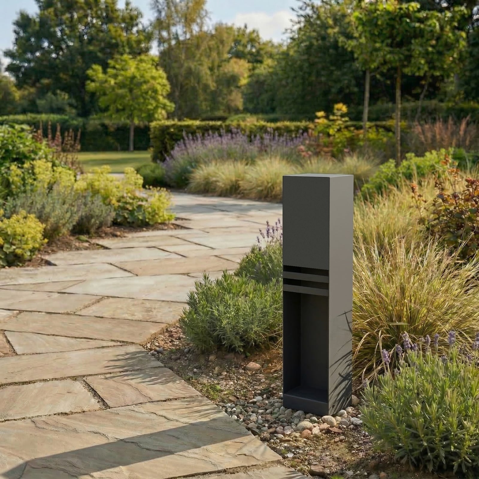 Oxido LED svjetlo za stazu, antracit, visina 50 cm, IP44 - Lucande