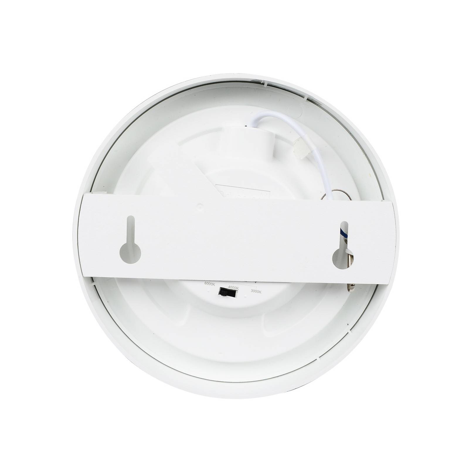 Prios LED-loftlampe Edwina hvid 17,7 cm 10 stk dæmpbar