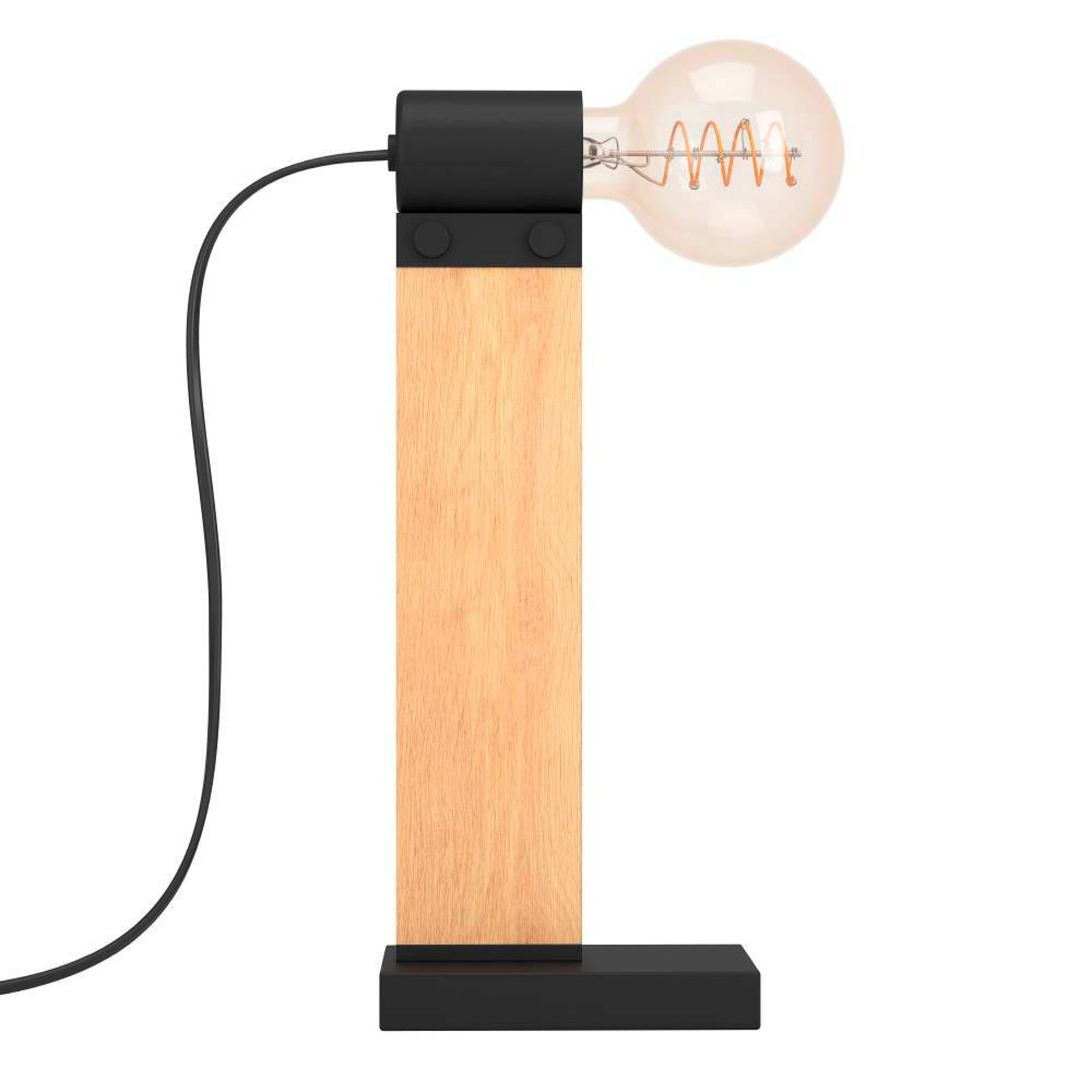 EGLO Bailrigg stolní lampa ze dřeva