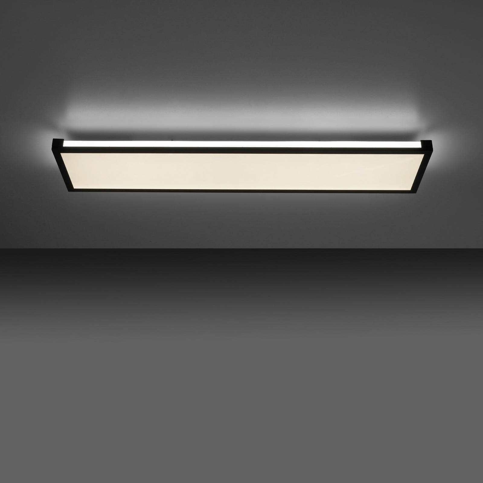 Mario LED-loftlampe 100 x 25 cm kan dæmpes RGBW