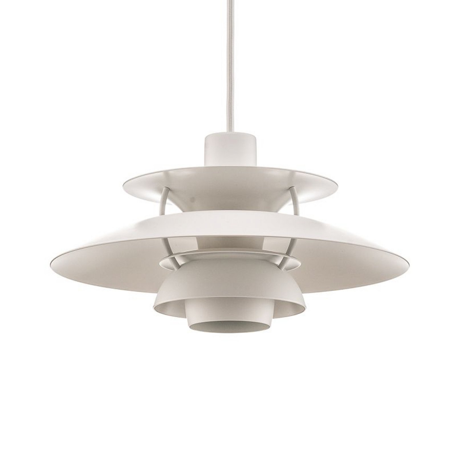 PH 5 Mini Pendelleuchte Monochrome White - Louis Poulsen