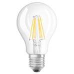 OSRAM bombilla LED E27 7W blanco cálido GLOWdim clear