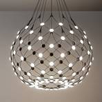 Luceplan Mesh draadloze hanglamp Ø 80cm