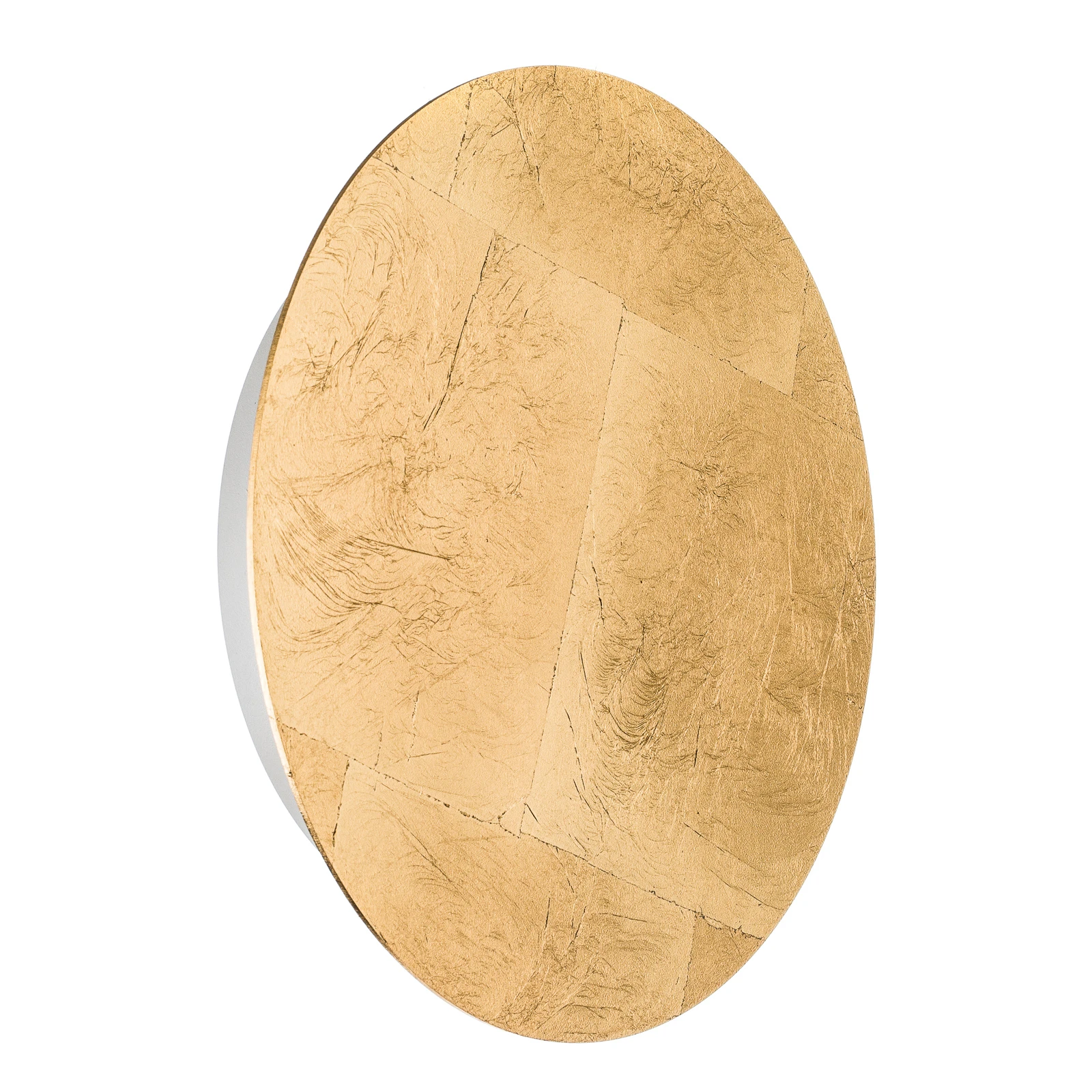 Escale Blade applique LED, oro in foglia, Ø 24 cm