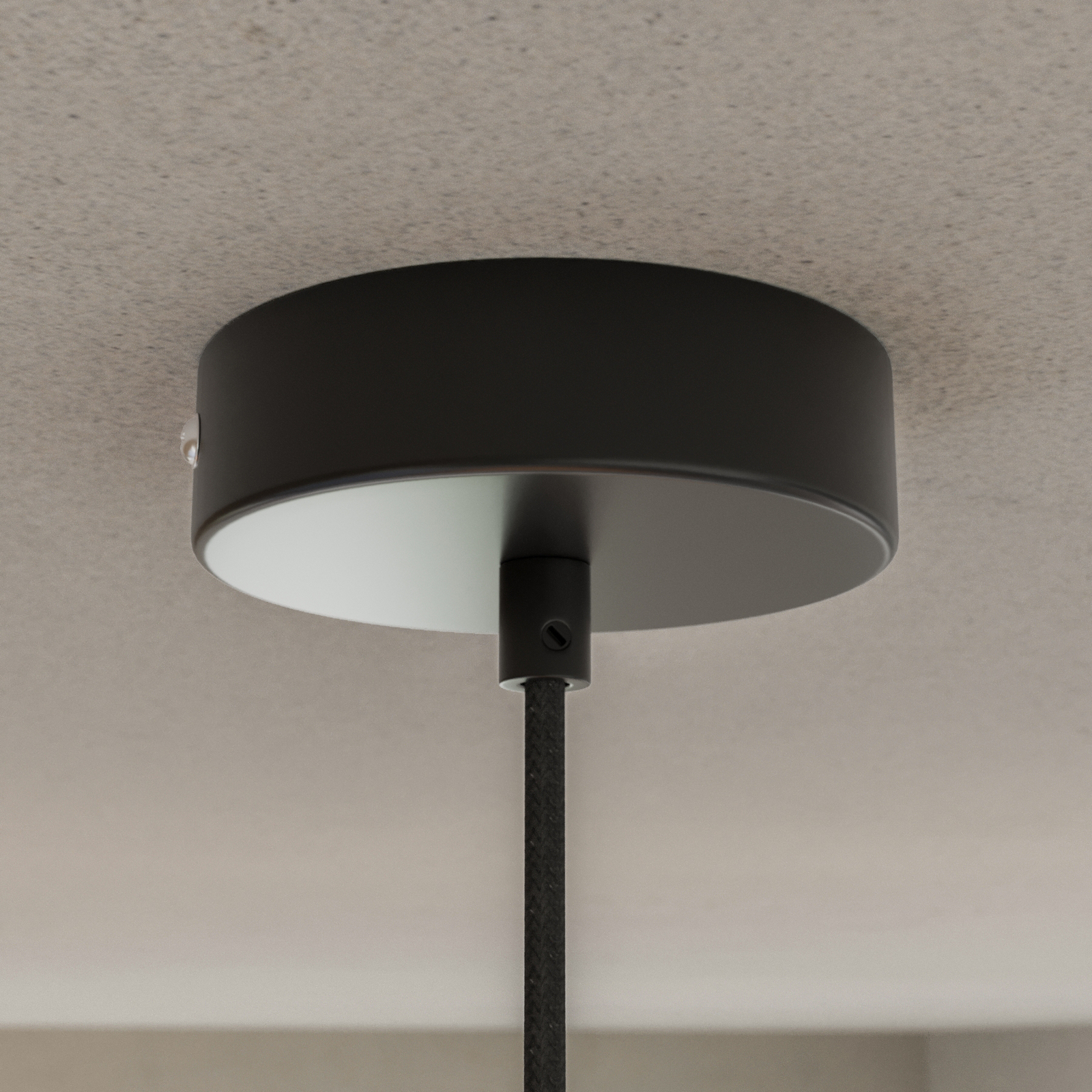 Clay Ø40 hanglamp zwart/hout - Envostar