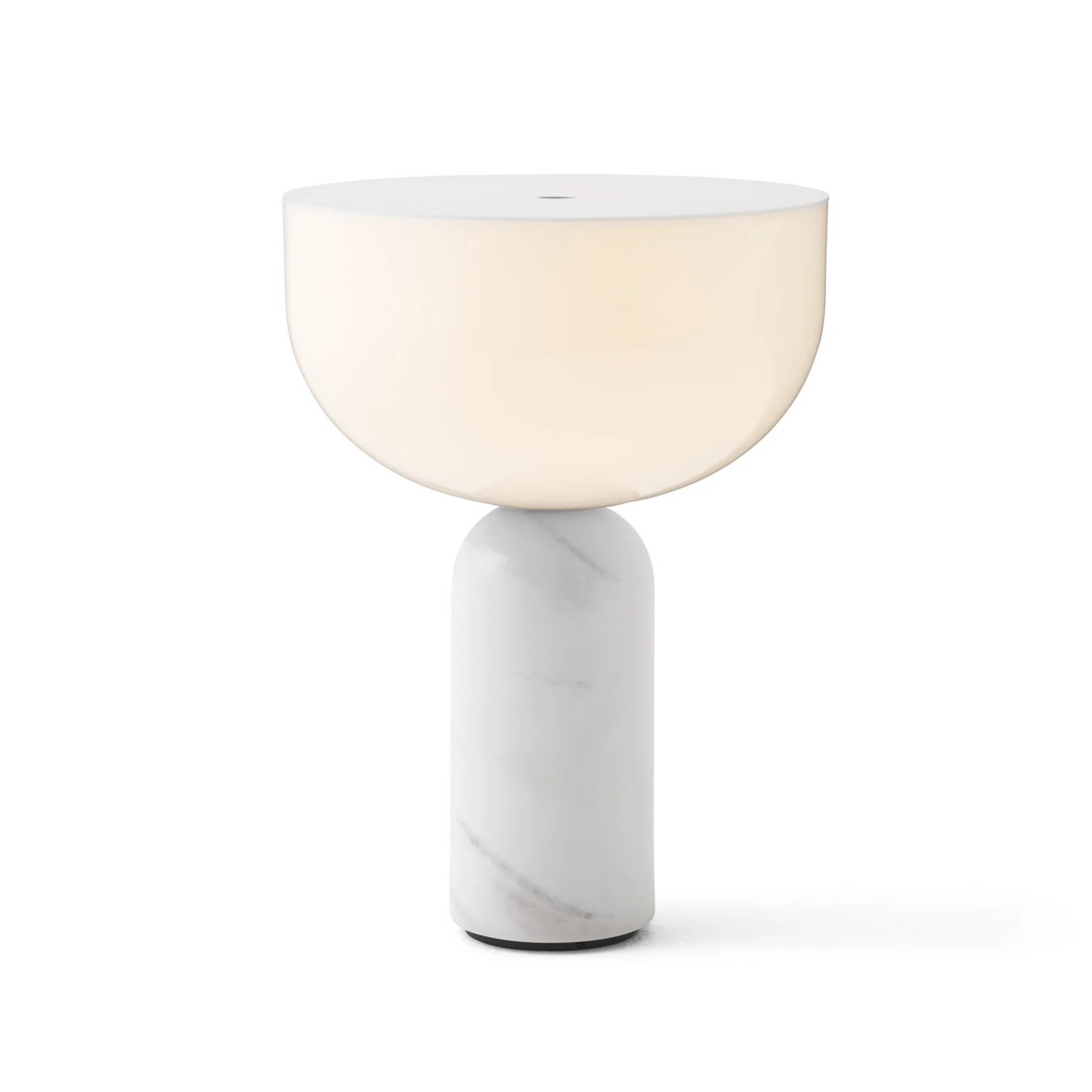New Works Kizu dobíjacia stolová lampa biela
