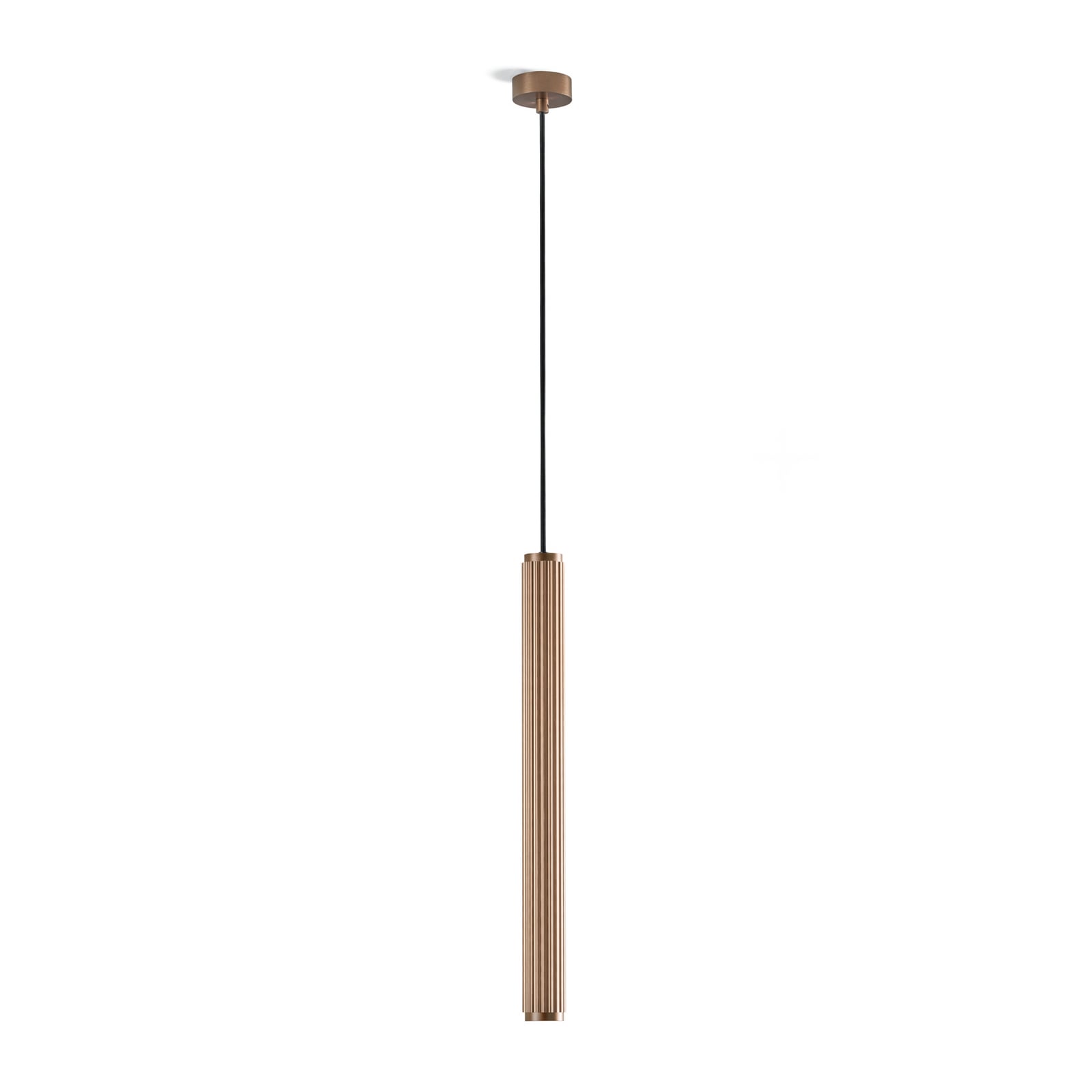 Velvet S2 Switch LED pendant light, rose gold - LIGHT-POINT