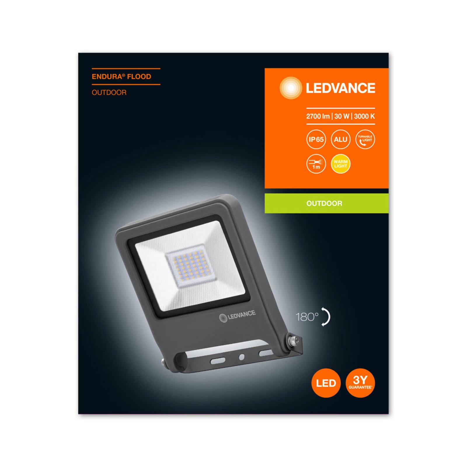 LEDVANCE Endura Floodlight LED venk. reflektor 30W