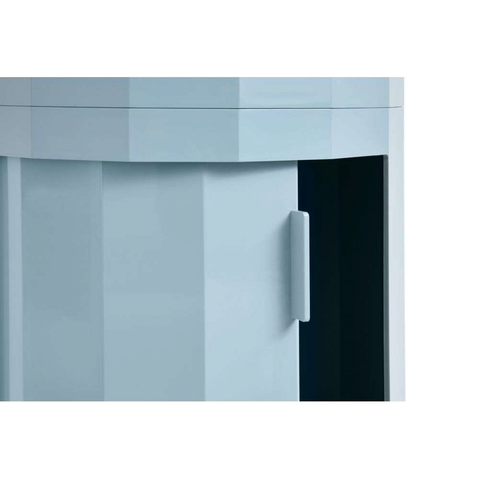 Facet Cabinet High Misty Blue - Hay