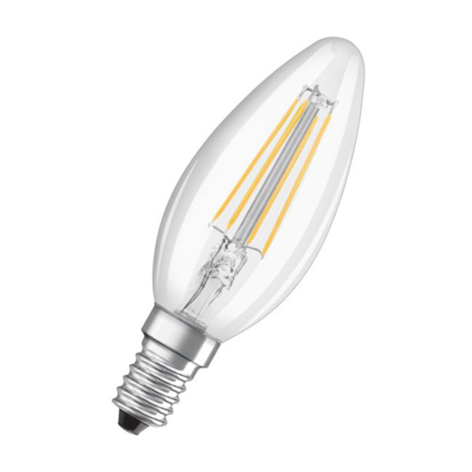 OSRAM żarówka świeca LED E14 4,8W 827 ściemniana