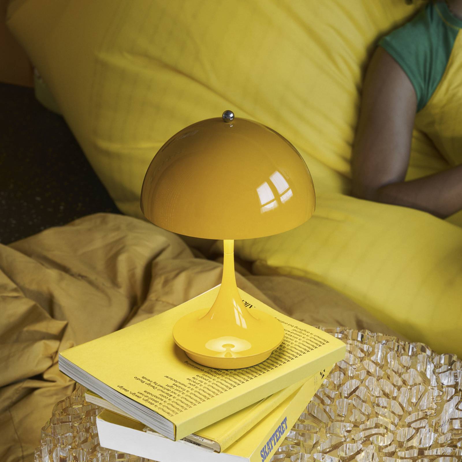 Louis Poulsen Panthella Portable 160 V3, opaque gelb günstig online kaufen