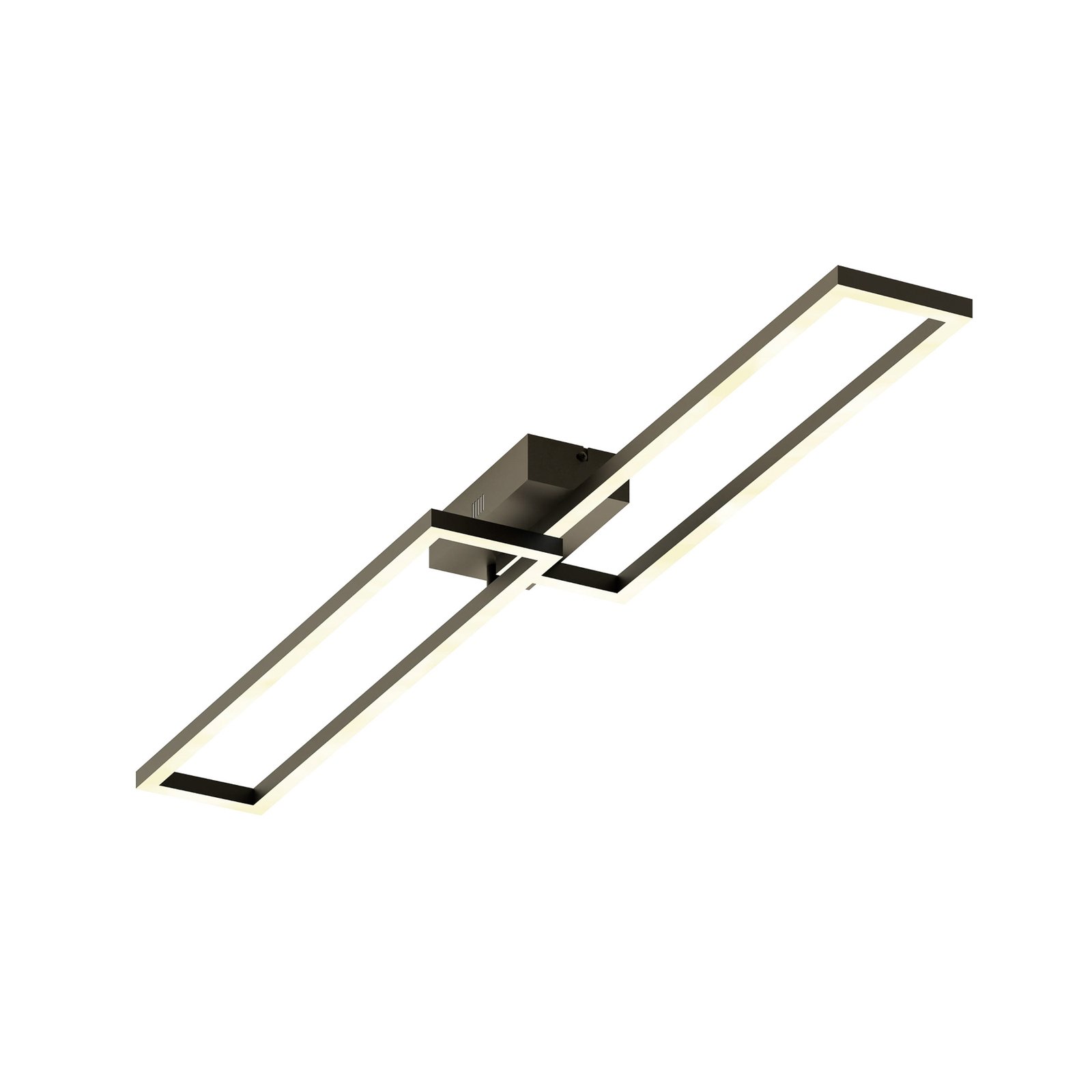 Müller Licht tint LED ceiling light Ciso, RGB, CCT, black