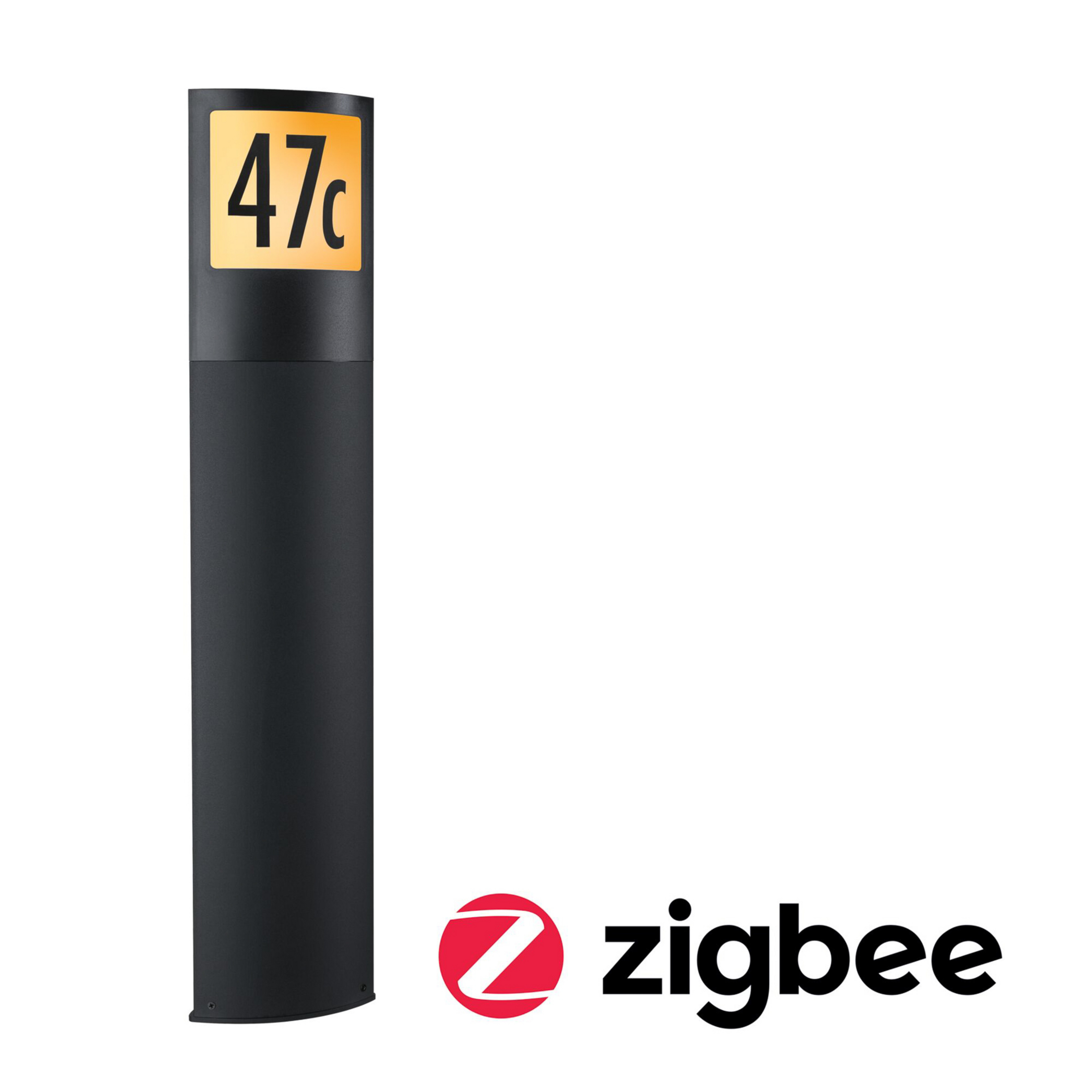 Paulmann Padea Pollerleuchte mit Hausnummer ZigBee